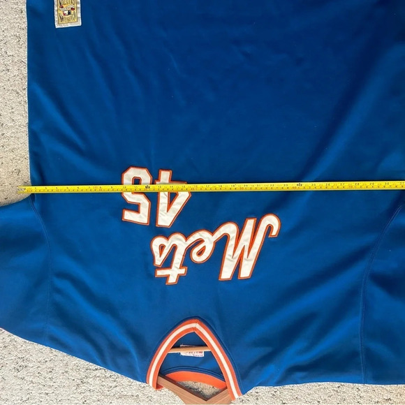 Mitchell and Ness Mets 45 Pedro Martinez XXL jersey  in good used condition - Picture 12 of 12